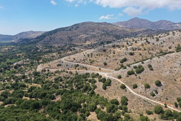 Fototapeta na wymiar Griechenland Landschaft Drohne