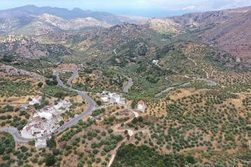 Fototapeta na wymiar Griechenland Landschatz Drohne