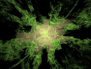 Imaginatory fractal abstract background Image