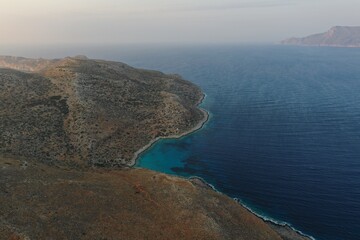 Fototapeta premium Griechenland Landschatz Drohne