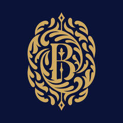 Monogram B Ornamental