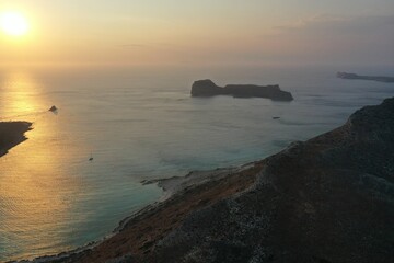 Griechenland Landschatz Drohne
