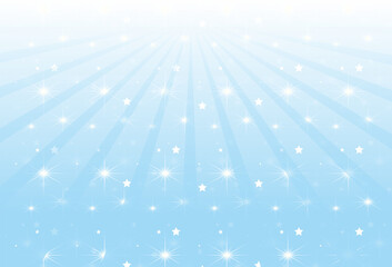 abstract stars and blue gradient background. Space star on abstract background blurs sunlight with gradient. illustration