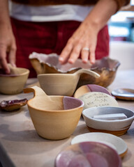 Peruvian bowl ceramic handmade