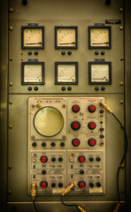 Mixer panel radio