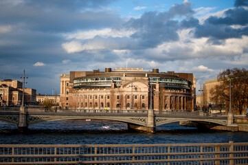 Fototapeta premium Swedish parliament building
