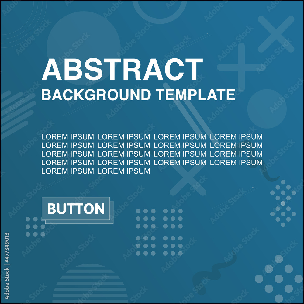 Poster abstarct background template. blue editable background. vector element basic design. ilustration. ep