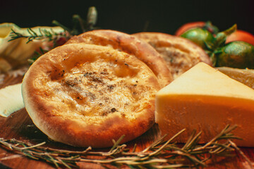 sphyra of cheese (Esfirra de Queijo)