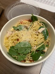 spaghetti with chicken