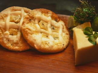 sphyra of cheese (Esfirra de Queijo)