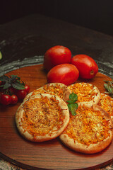 sfirra of chicken (Esfirra de Frango)