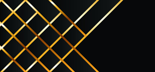abstract golden background with glowing lines lack and white background