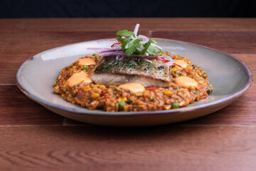Risoto fish