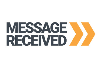 Modern, simple, bold typographic design of a saying 