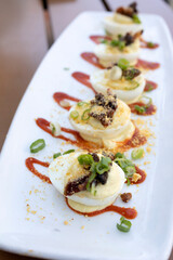 Deviled Eggs with Bacon