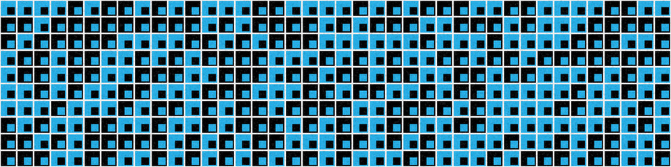 Abstract Geometric Pattern generative computational art illustration