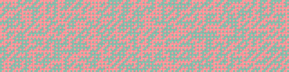 Fototapeta premium Abstract Geometric Pattern generative computational art illustration