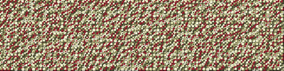 Fototapeta premium Abstract Geometric Pattern generative computational art illustration