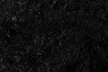 Abstract black stone wall background with grunge texture and cracks
