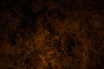 Rough grunge texture background of shiny brown color cement plaster wall