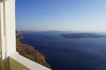 Fototapeta premium Griechenland Landschaft Santorini
