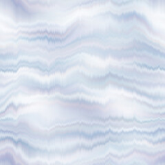 Wavy summer dip dye boho background. Wet ombre color blend for beach swimwear, trendy fashion print. Dripping wave digital watercolor swirl effect. High resolution seamless pattern art material. © Nautical