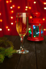 glasses of champagne