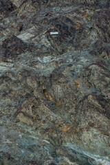 Sea Level Sign Stands High Above Badwater Basin