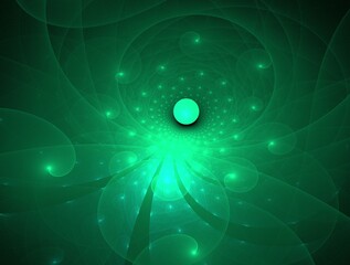 Imaginatory fractal abstract background Image