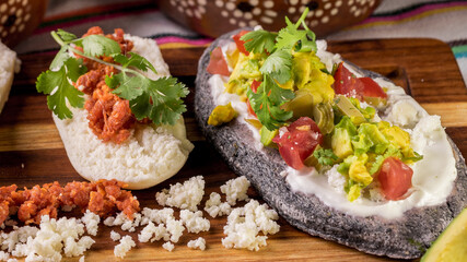 Comida típica mexicana, tlacoyo.