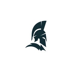 Gladiator Vector Logo Design Template