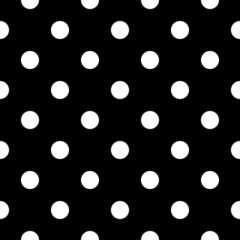 Seamless pattern. Big dots wallpaper. Circles image. Polka dot motif.Vector ornament. Circular figures backdrop. Rounds background. Dotted motif. Digital paper, textile print, web design, abstract