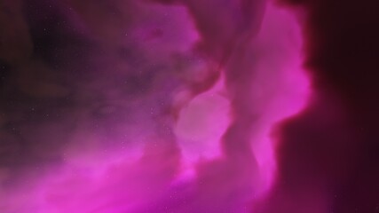 Nebula in space, science fiction wallpaper, stars and galaxy, 3d illustration