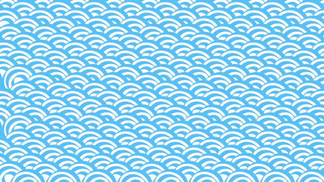 青海波文(せいがいはもん) 