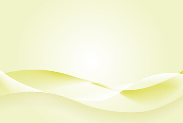 ラインが下に入っている黄色の壁紙
