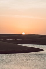 Lençóis Maranhenses - Sunset on the dune in this wondeful brazilian national park