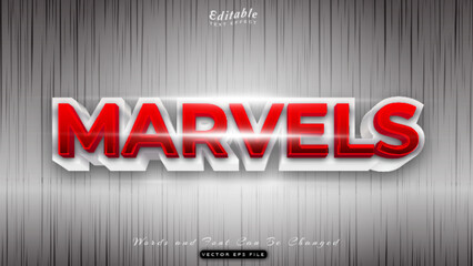 marvels text effect