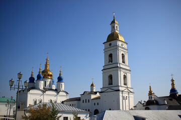 Fototapeta na wymiar View of St. Sophia Cathedral of the Assumption