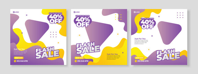 fashion banner social media template premium vector