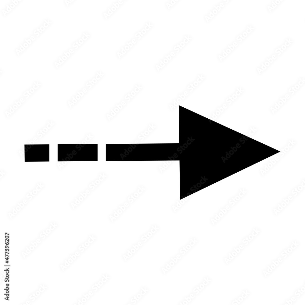 Poster arrow icon. outline sign. app design. abstract art. cursor symbol. digital element. vector illustrat