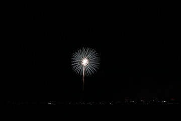 静岡市の冬花火