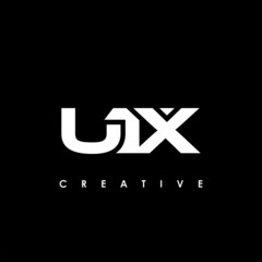 UTX Letter Initial Logo Design Template Vector Illustration