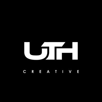 UTH Letter Initial Logo Design Template Vector Illustration