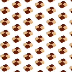 クッキーのイラスト　背景　パターン