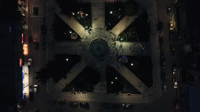 vista nocturna de Tarma Jun&Iacute;n Per&uacute; 