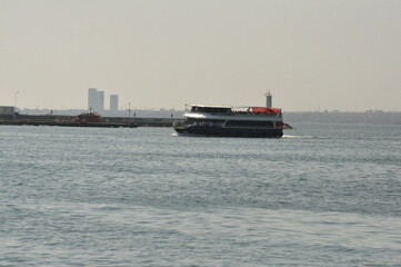 sea transport sea vaour journey trip vacation travel