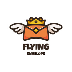 Illustration vector graphic of Flying Latter, good for logo design