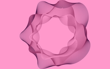 Pink abstract background