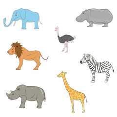 アフリカ動物セット