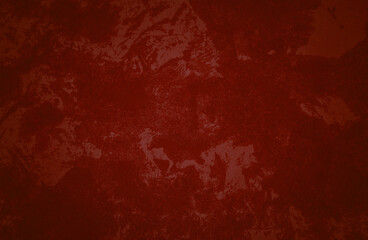 abstract dark red ink hand painted acrylic brush watercolor texture with grunge futuristic pattern on red.